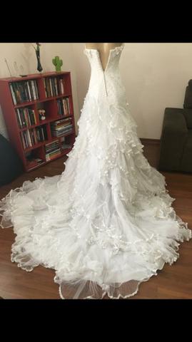 vestido de noiva usado barato olx