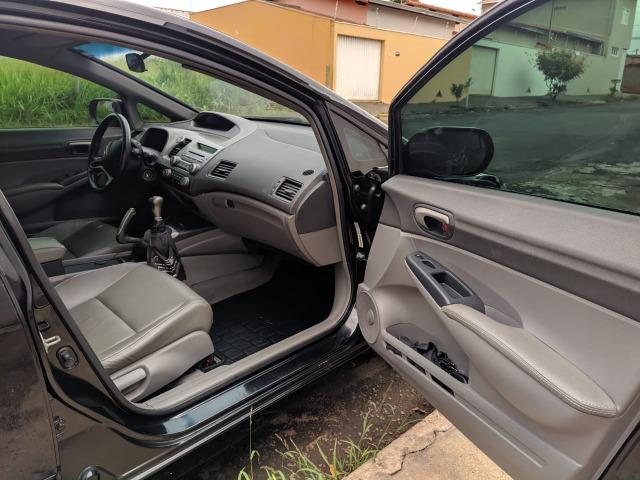 Honda Civic 2008 LXS Flex Manual Preto - Foto 6