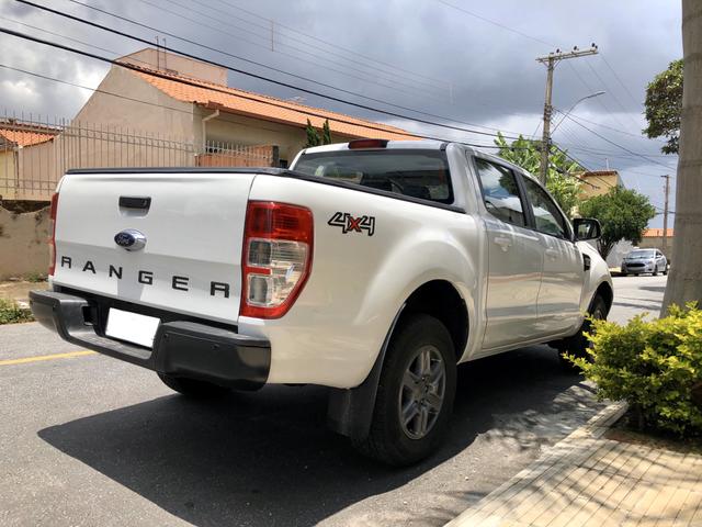 Ford ranger cabine dupla xls 2.2 4 x 4 diesel completa * ipva 2020 pago * 2018 - Foto 6
