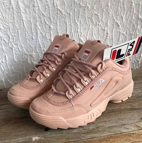 tenis fila feminino nude