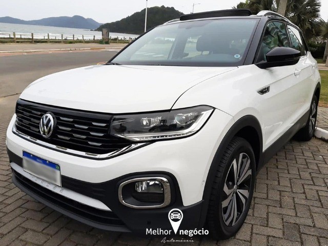 VOLKSWAGEN T-CROSS HIGHLINE 1.4 TSI FLEX AUT. BRANCA