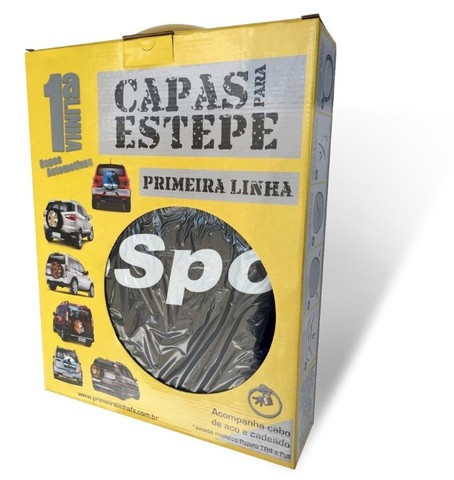 Capa de Estepe Lona P/ Todos os Carros Com Estepe Externos - Foto 3