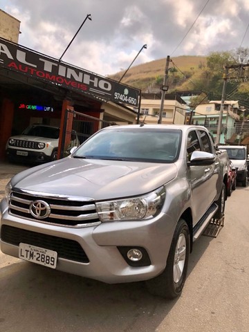 TOYOTA HILUX 2018 2.7 SRV CAB. DUPLA 4X2 FLEX AUT. 4P