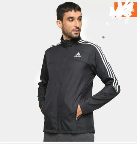 casaco adidas masculino cinza