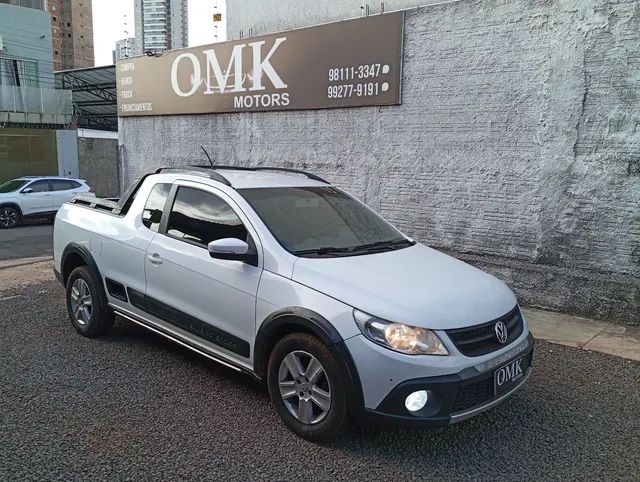 VW - Volkswagen Saveiro Cross 1.6 C.E. Prata 2012 - Chapadão do Sul