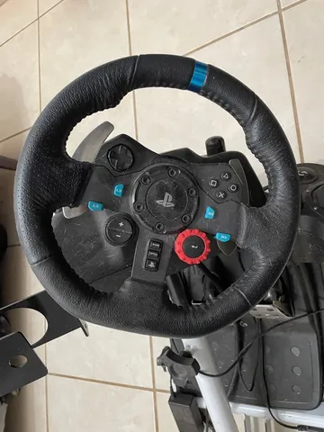 Volante Logitech G27, Pedais, Câmbio C/ Caixa Raridade