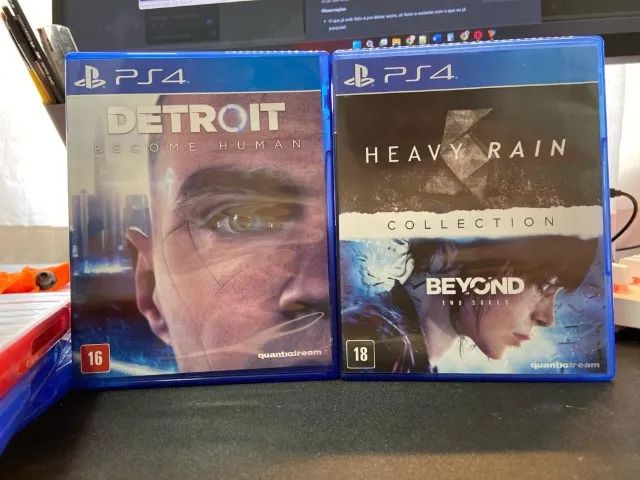 Sony inclui Detroit e Heavy Rain nos jogos grátis da PS Plus de julho