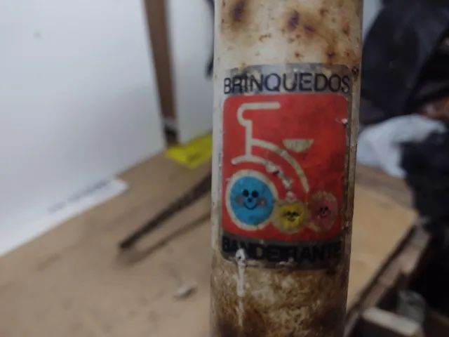 bicicleta antiga bandeirantes pra restauro - Foto 5