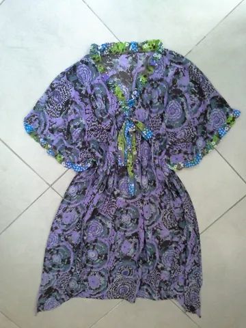 Túnica ou bata modelo kaftan