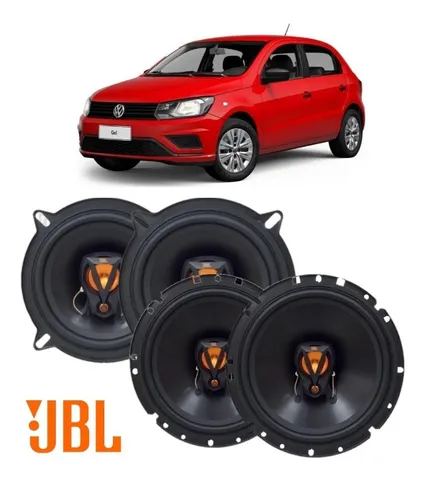 Kit Alto Falantes Portas Dianteiras + Traseiras 200 Wrms Jbl Gol G5