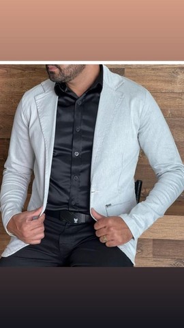 Blazer Masculino Super Slim  - Foto 2