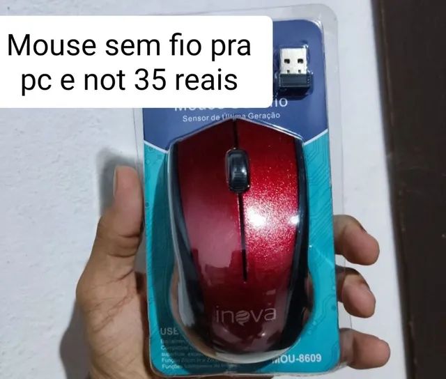 Mouse sem fio 