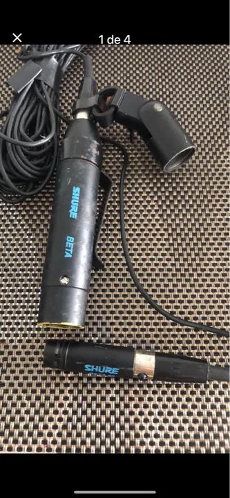 Vendo Microfone Shure Beta 98 - Foto 3