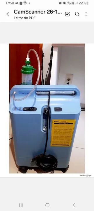 Oxigenador Portátil para Uso Doméstico