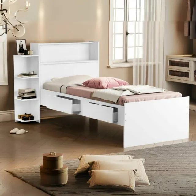 Cama Solteiro Baú Isa  100% MDF - Super promoção!! 
