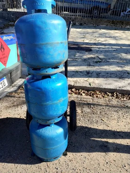 carrinho de carga de gas - Foto 4