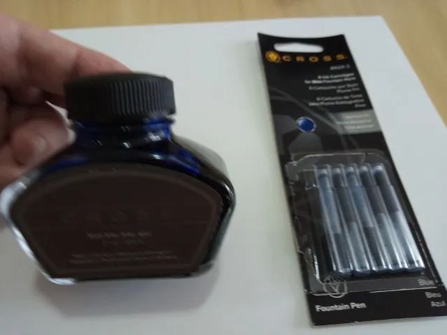 Trio de Escrita Cross Clássico - Caneta tinteiro, caneta esferográfica e lapiseira - Foto 3