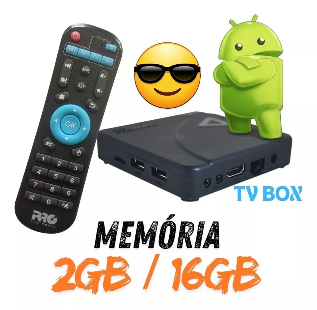 TV Box Android 4K+ 7 apps TOP - Foto 2