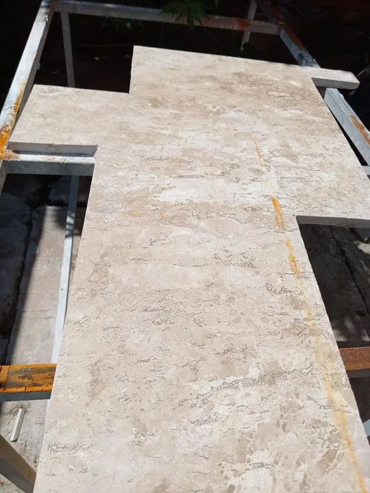 Pedra Travertino Bege - 15m²