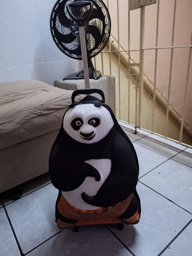 Mochila escolar de rodinhas + lancheira