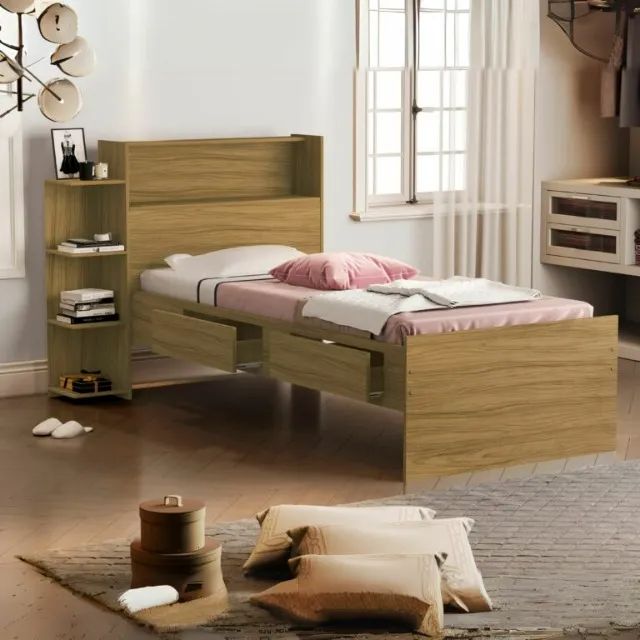 Cama Solteiro Baú Isa  100% MDF - Super promoção!!  - Foto 2