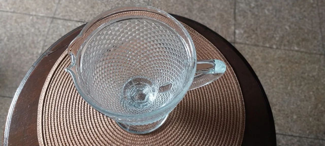 Jarra Bico de Jaca Cristal - 1l - Foto 2