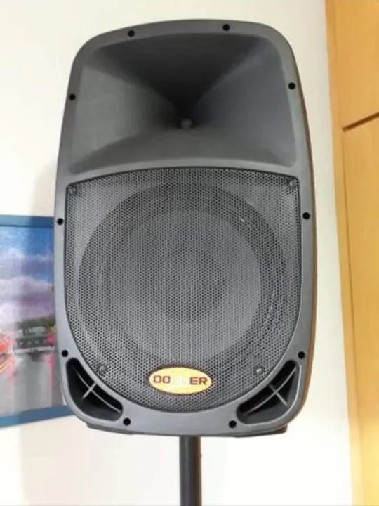 Donner 12-Inch Active + Passive Speaker with Tripods and Cables64573374283522122