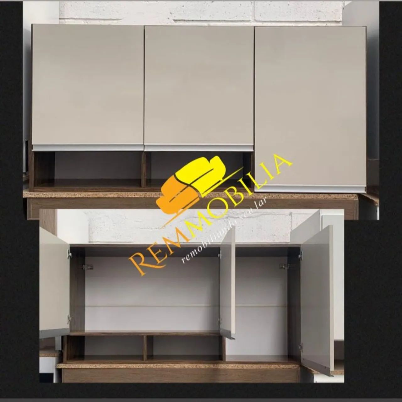 ARMÁRIO AÉREO NOVO - ENTREGAMOS MONTADO - Foto 4