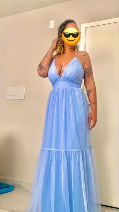 Vestido de tule festa/formatura