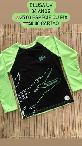 Blusa uv 02 04 06 anos  - Foto 3