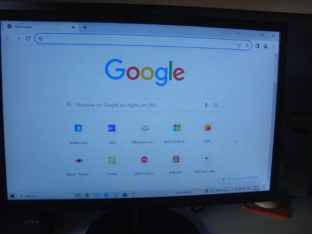 monitor pc top led 19