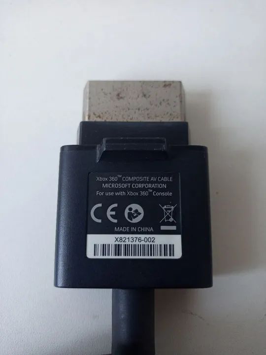 Cabo AV original para XBox 360 Fat - Foto 2