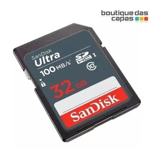 Cartão Memória SDXC Sandisk Ultra Sd 100mbs 32gb Full Hd Original (SDXC) - Foto 2