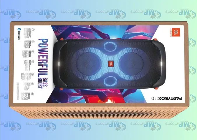 Loja MP Imports:   Caixa De Som Jbl Partybox 110 Bluetooth Preto Bivolt Original - Foto 3