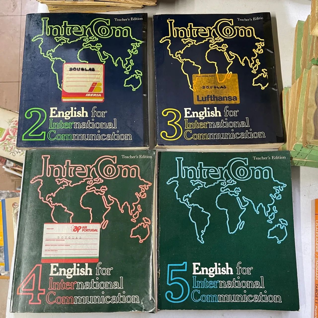 4 livros English for international communication teachers edition 