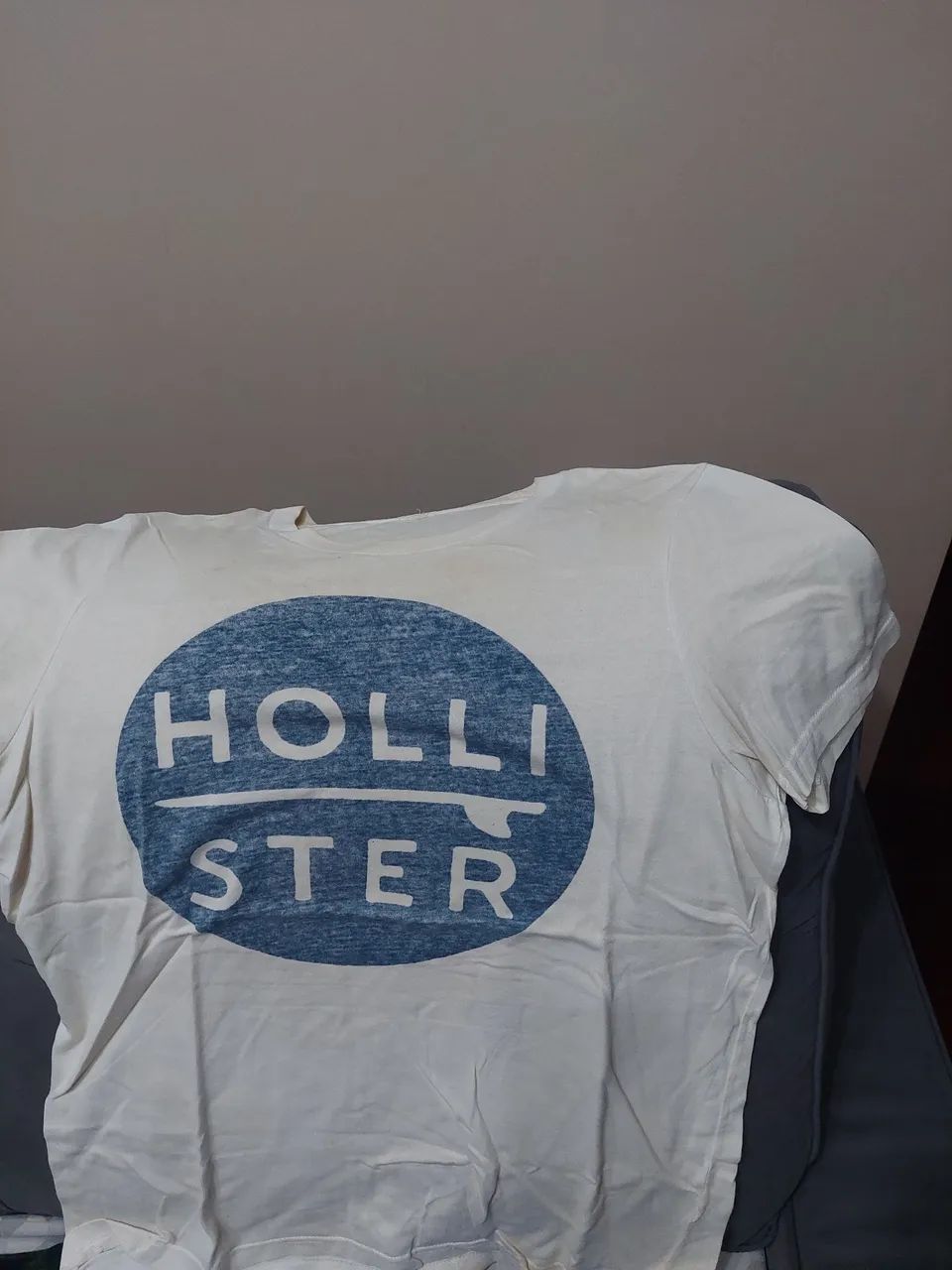 Camiseta Masculina, Hering, Rosa e Bege clara  - Foto 3