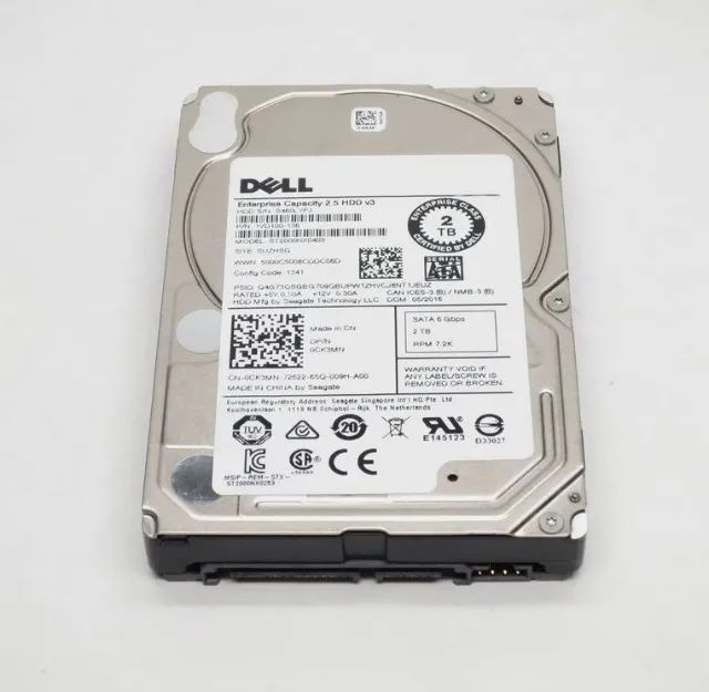 Disco rígido Dell Seagate 0VGY1F 2Tb Hdd 3.5" Sata 7.2K