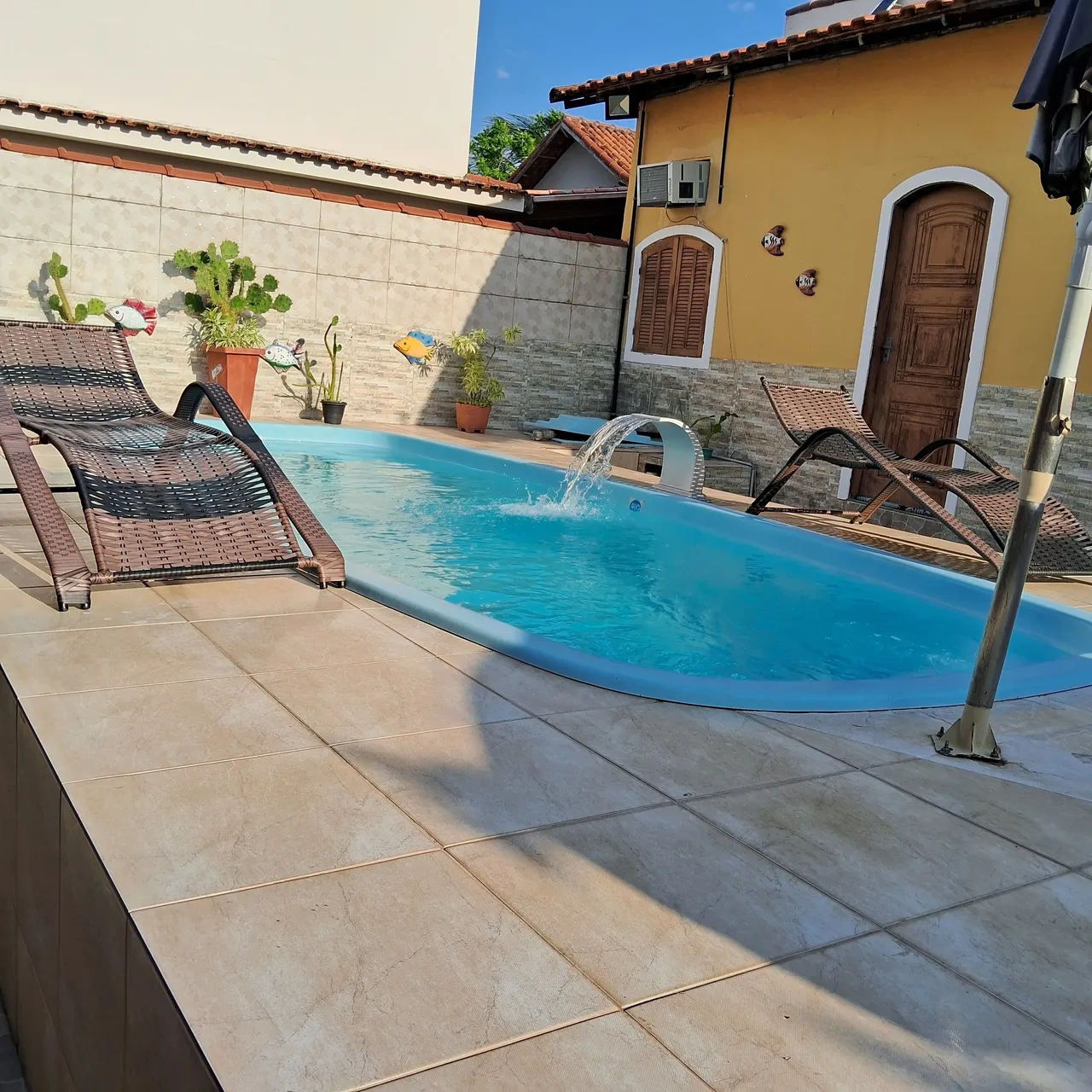 Aluguel temporada . Casa com piscina aquecida. Saquarema Barra Nova ao lado da CBV