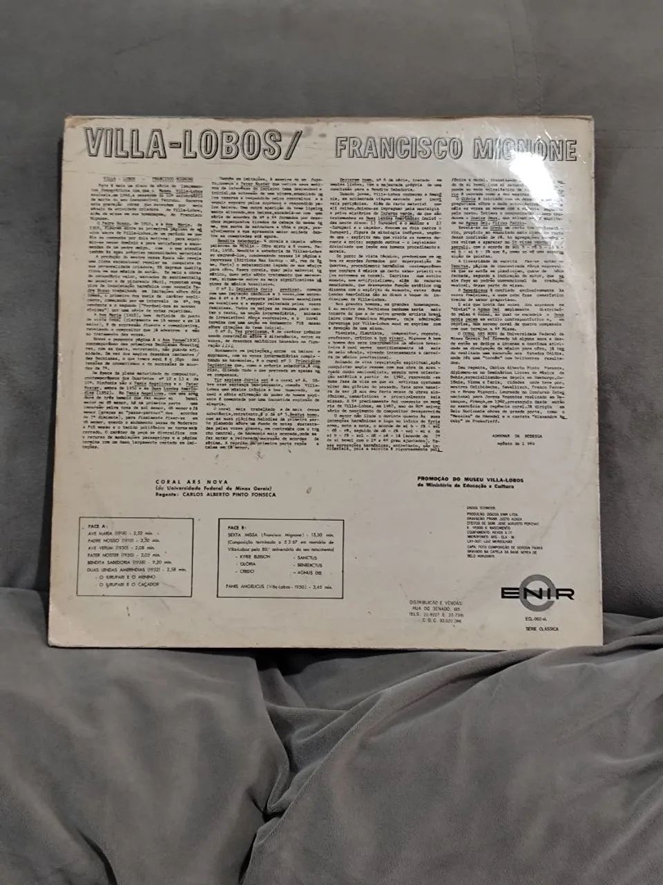 LP Vinil Villa - Lobos Francisco Mignone - Foto 2
