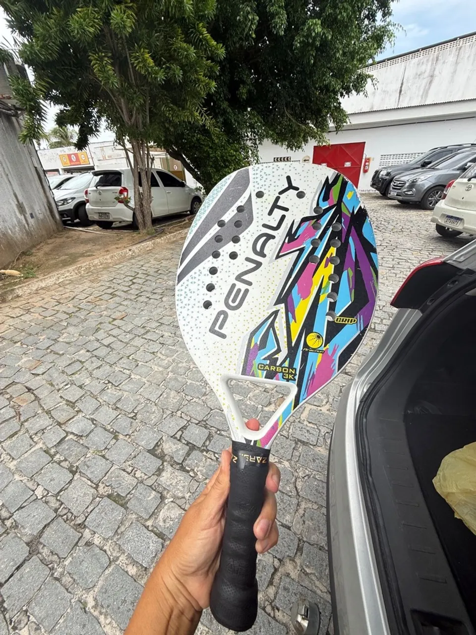 Raquete de Beach Tennis Penalty Carbon 3K