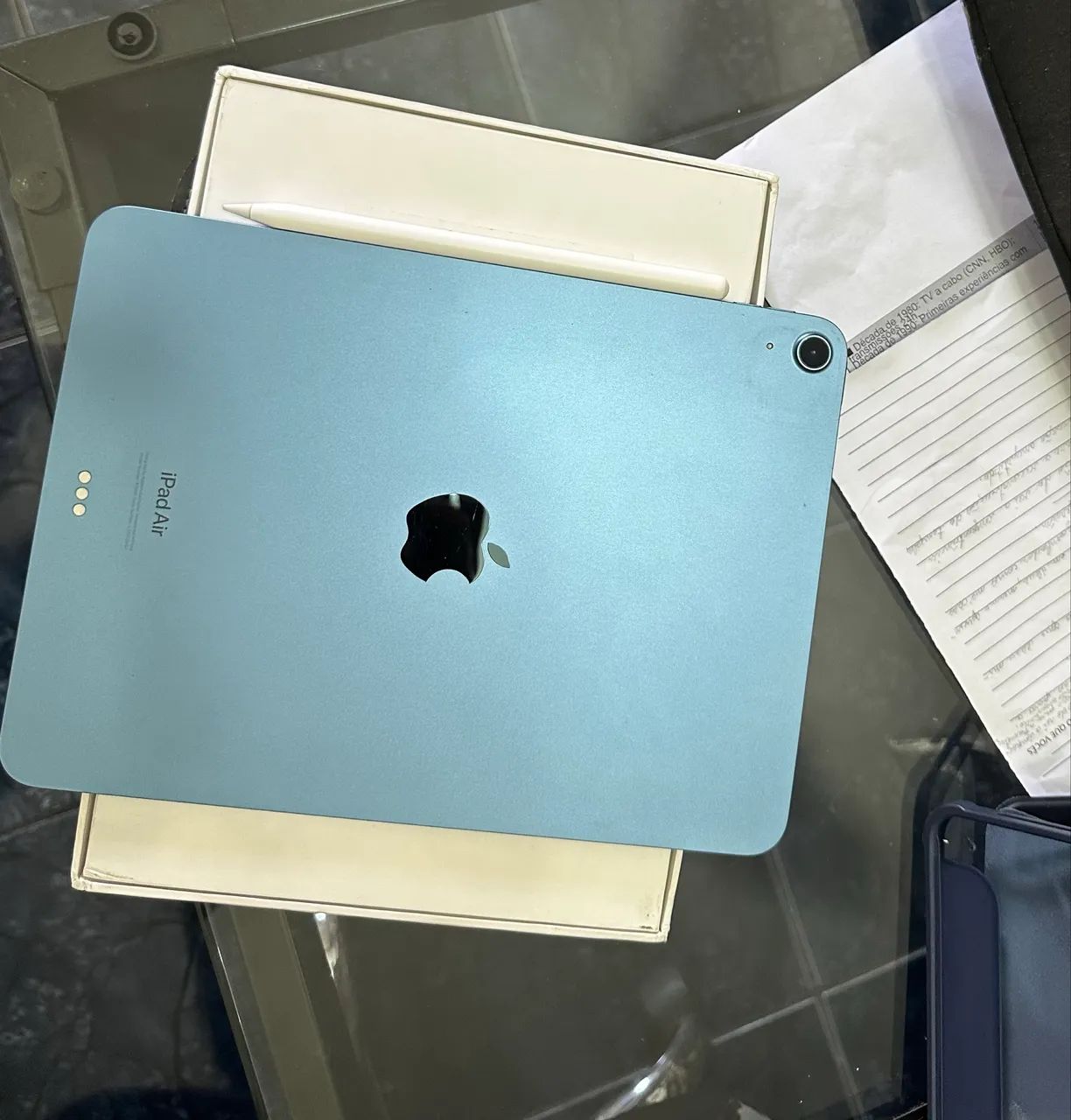 iPad Air chip M1 5a geração 64Gb + Apple Pencil 2a geração