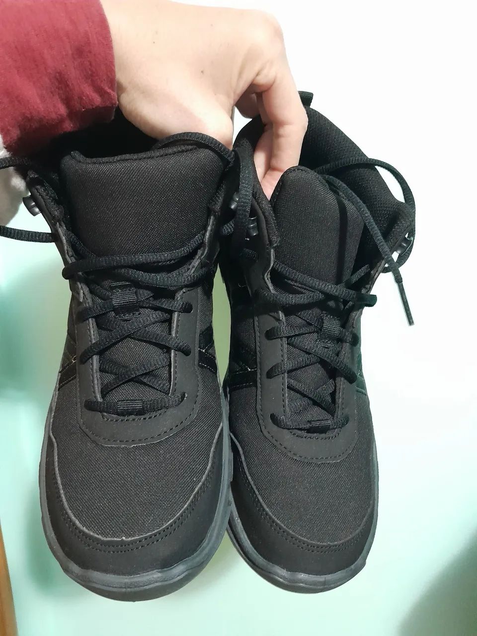 Bota Quechua Preta - Foto 4