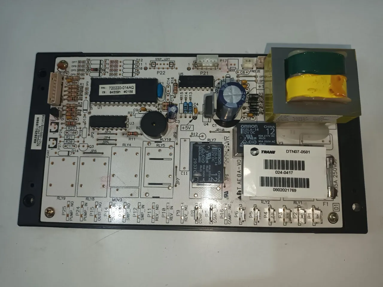 PLACA DE AR-CONDICIONADO (720220-014AQ) - Trane