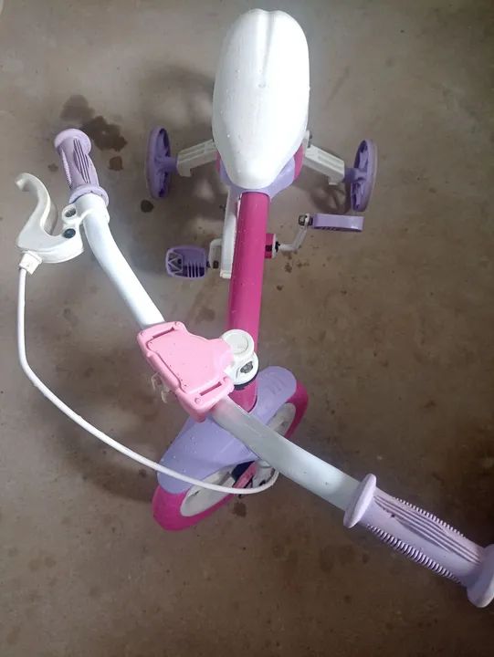Tri-ciclo Infantil - Rosa e Lilás