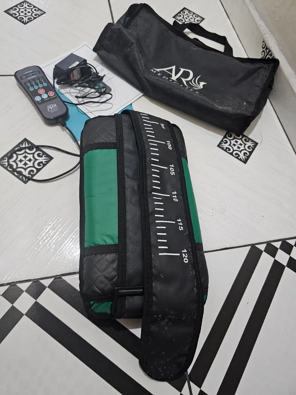 Kit de cinta modeladora e esteira AR Mediclife - Foto 5