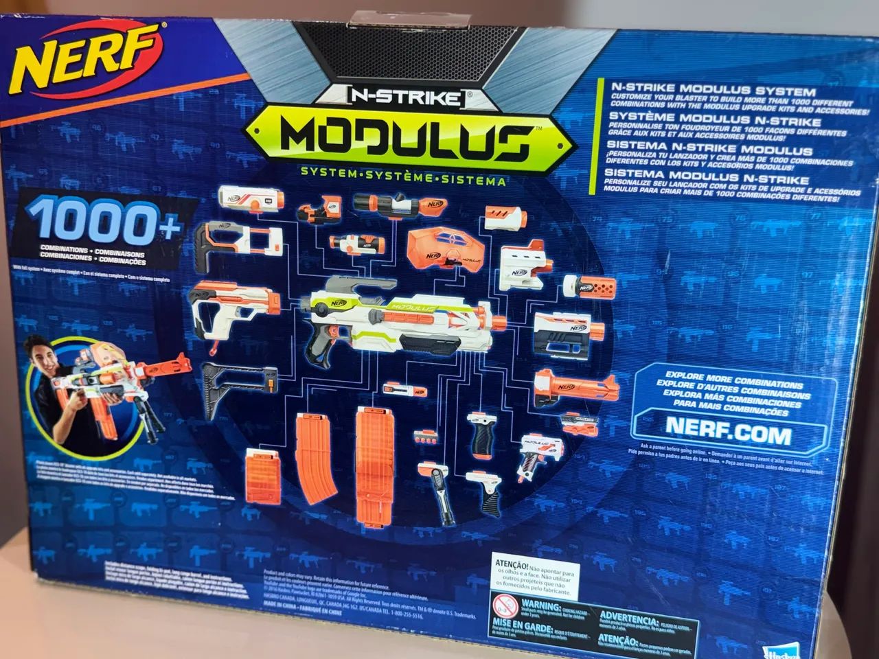 kit de atualização de longo alcance nerf modulus - Foto 5