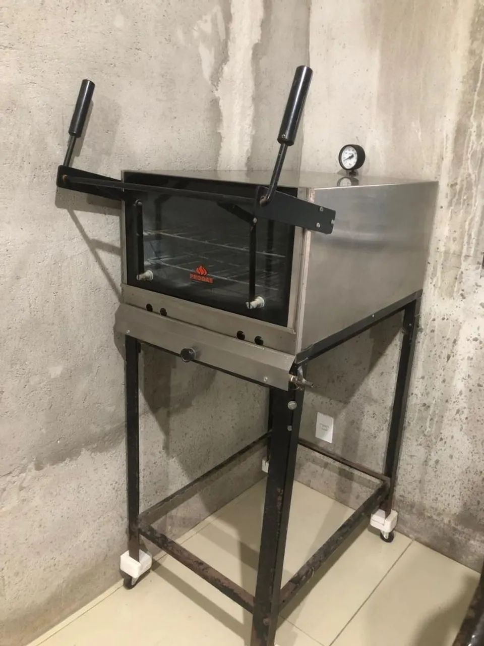 Forno refratária a gás progás