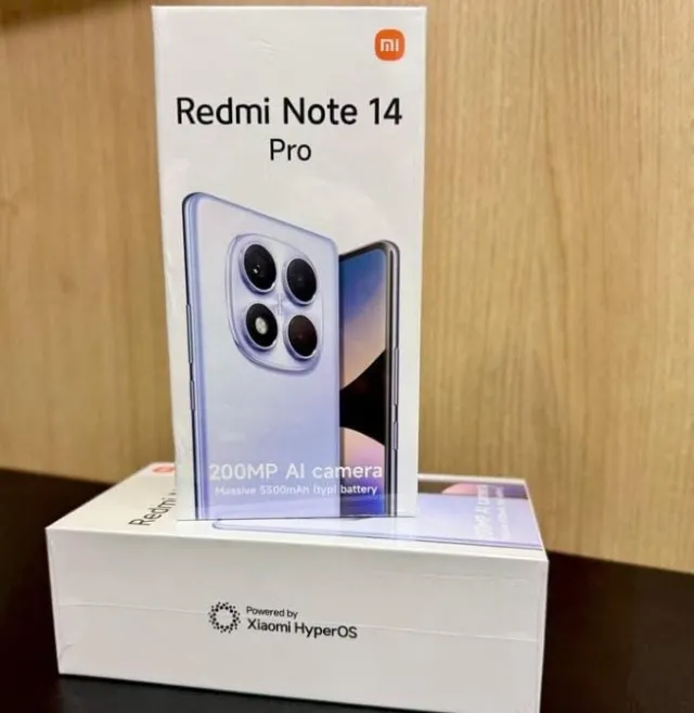 Note 14 pro 4g Lacrados e originais