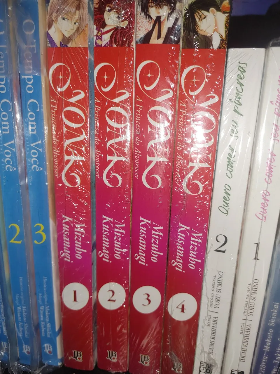 Yona - A Princesa do Alvorecer - Volumes 1 a 4