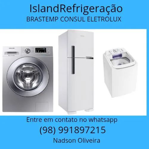 Técnico em Refrigeração e Máquina de lavar 